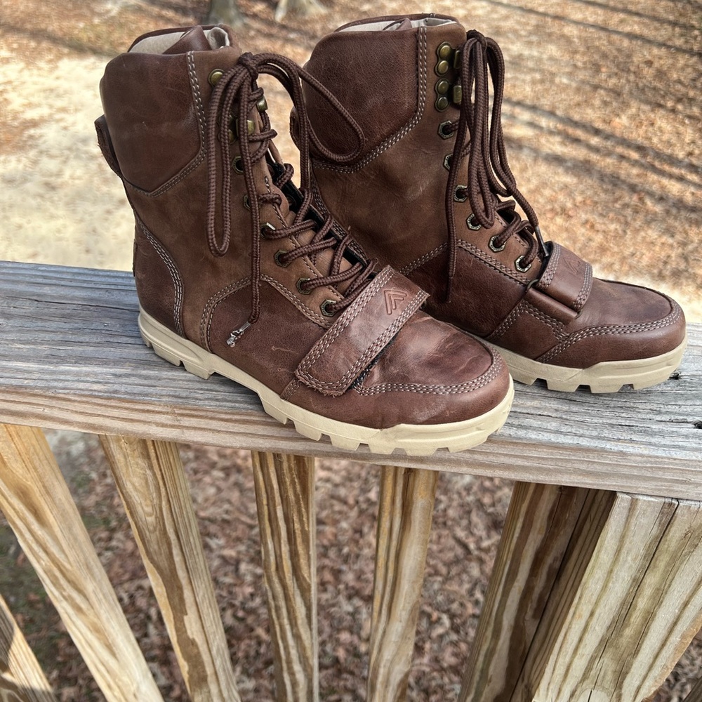 Brown Leather Men's Boots
